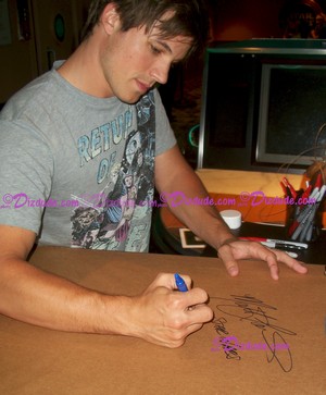 Star Wars Weekends 2009 Poster Matt Lanter Anakin Signing