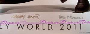 Star Wars Weekends 2011 Poster Signed Front 1 Casey Jones Greg McCullough
